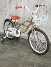 Велосипед дитячий двоколісний STRAIGHT A STUDENT-20 Bronze колеса 20 дюймів бронзовий