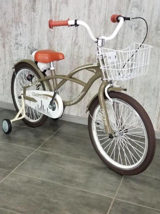 Велосипед дитячий двоколісний STRAIGHT A STUDENT-20 Bronze колеса 20 дюймів бронзовий