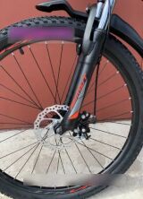 Спортивний дорослий велосипед Azimut NEVADA (Азимут НЕВАДА) 26 дюймів рама 15,5 чорно-червоний