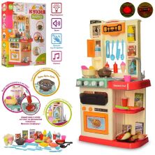 Дитячий ігровий набір інтерактивна Кухня велика LIMO TOY 922-115 плита духовка мийка посуд світло **