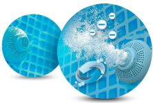 Каркасний круглий басейн Intex 26712 діаметр 366 см/об'єм 6503л з катриджним фільтр-насосом