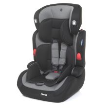 Автокрісло дитяче EL CAMINO JUNIOR ME 1008 Royal Gray група 1+2+3 з бустером чорно-сіре**