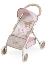 Коляска-тростина прогулянкова для ляльки DeCuevas 90543 Лялькова для дівчинки (ручка 55см). Серія DIDI / Рожева**
