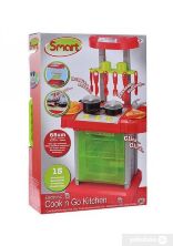 Дитячий ігровий набір Інтерактивна велика кухня Smart 1680703 Функціональна з аксесуарами