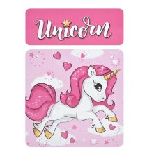 Дитяча парта регульована шкільна зі стільцем 904-137 малюнок Єдиноріг**