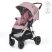 Прогулянкова алюмінієва коляска EL CAMINO GALLANT v.2 ME 1071-1 Mauve Rose на Єва колесах/рожева для дівчинки