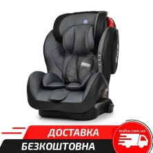 Автокрісло El Camino 9-36 кг ME 1057 Bastion Isofix DARK GRAY**