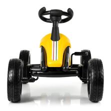 Дитячий педальний карт на Єва колесах Bambi M 4087E-6 жовтий **