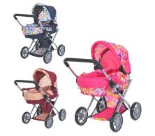Коляска для ляльки класична Melogo 9369-82100 люлька-переноска**