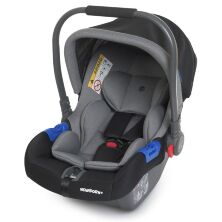 Автокрісло дитяче Бебикокон EL CAMINO NEWBORN+ ME 1043 Royal Black група 0+ / матеріал ЛЬОН