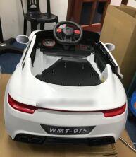 Дитячий одномісний електромобіль Легкова машина Спорткар Audi T-7662 на EVA колесах синій