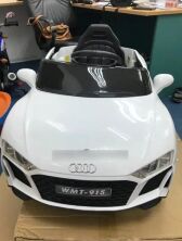 Дитячий одномісний електромобіль Легкова машина Спорткар Audi T-7662 на EVA колесах синій