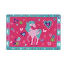 Дитячий столик зі стільчиком Bambi A19-UNI2 Єдиноріг складаний**