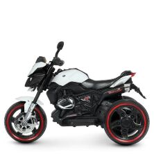 Дитячий електромобіль мотоцикл трицикл Bambi Racer М 4533-1 на акумуляторі з MP3 / білий**