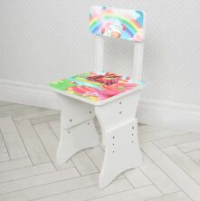 Дитяча парта регульована шкільна зі стільцем 904-139 малюнок Цукерки**