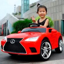 Дитячий електромобіль легкова машина Lexus M 4824 EBLR-1 mp3, USB-роз'єм Світлові та звукові ефекти