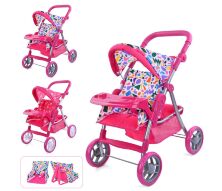 Коляска для ляльки залізна прогулянкова Melogo 9337 ET/005 **