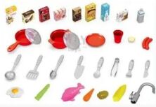 Дитячий ігровий набір Кухня Kitchen Set 922-47с водою духовка плита, холодильник, мийка звук, світло сін **