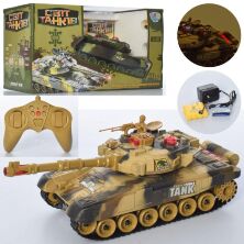 Військова техніка танк LIMO TOY М 5523 рухома кабіна звук, світло на радіокеруванні 2 кольори