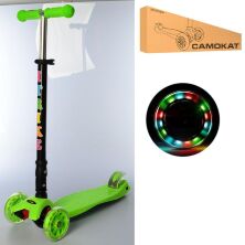 Самокат дитячий складаний iTrike JR 3-003-1-B MAXI 8 кольорів принт