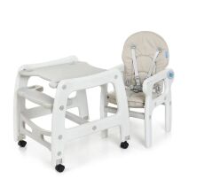 Стільчик для годування-трансформер качалка Bambi M 1563-11 сірий **