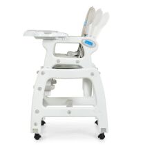 Стільчик для годування-трансформер качалка Bambi M 1563-11 сірий **