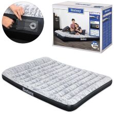Надувний велюровий Матрац Ліжко Bestway 67836 з вбудованим електронасосом**