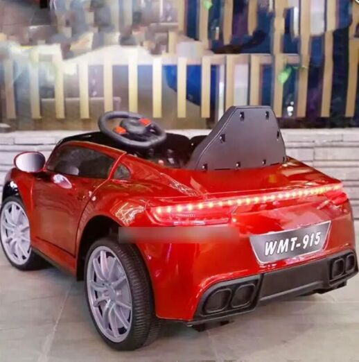 Дитячий одномісний електромобіль Легкова машина Спорткар Audi T-7662 на EVA колесах червоний