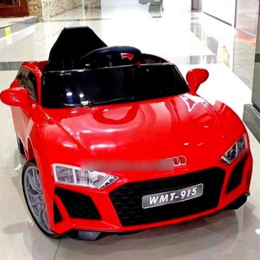 Дитячий одномісний електромобіль Легкова машина Спорткар Audi T-7662 на EVA колесах червоний