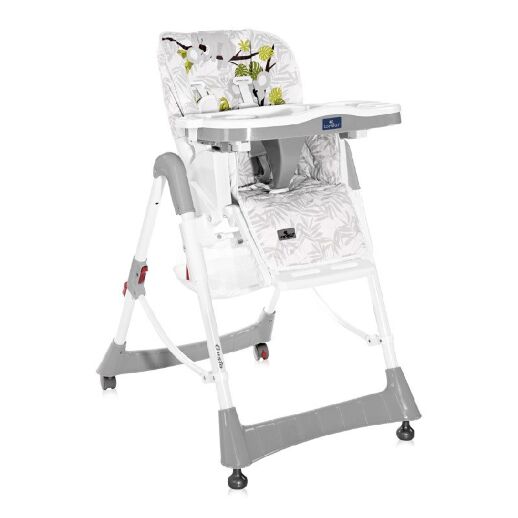 Стільчик для годування Lorelli (Bertoni) Gusto Grey Koalas Сірий "Коали". Дитячий стілець для годування