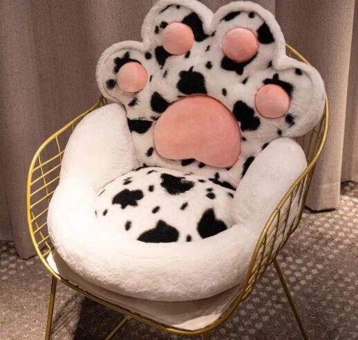 Крісло-подушка-іграшка дитяче м'яке з підігрівом "Тапа Лапка" для дівчинки та хлопчика (L3)