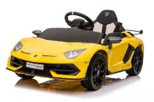 Дитячий електромобіль машина Bambi M 4787EBLR-6 Lamborghini з шкіряним сидінням / на ЄВА колесах / жовтий**