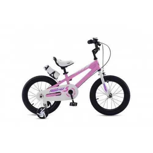 Дитячий двоколісний велосипед Royal Baby Freestyle RB16B-6 колеса 16 дюймів / рожевий для дівчинки