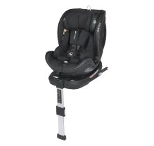 Дитяче автокрісло EL CAMINO ME 1109 i-BASE Jet Black Автосидіння поворотне 360 i-SIZE R129 група 1-2 чорне