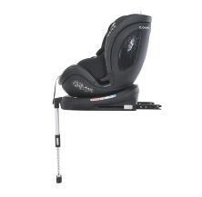 Дитяче автокрісло EL CAMINO ME 1109 i-BASE Jet Black Автосидіння поворотне 360 i-SIZE R129 група 1-2 чорне