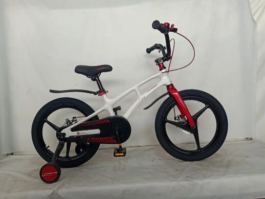 Велосипед двоколісний полегшений Crosser Magnesium MAGN BIKE сталева вилка 18 дюймів білий