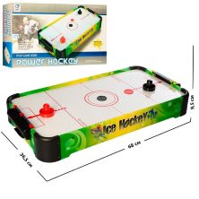 Настільна гра Аеро Хокей повітряний 3003B в дерев'яному корпусі на батарейках**