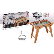 Настільна гра Футбол на ніжках 2369 в дерев'яному корпусі на штангах / є шкала ведення рахунку**