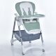 Стілець для годування дитячий EL CAMINO ME 1177 STEADY Menta шкіряне сидіння зелений