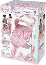 Коляска прогулянкова для ляльок близнят DeCuevas 90341 Лялькова триколісна для двійні. Серія Ocean Fantasy*