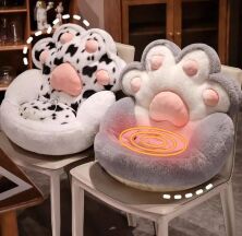 Крісло-подушка-іграшка дитяче м'яке з підігрівом "Тапа Лапка" для дівчинки та хлопчика (L4)