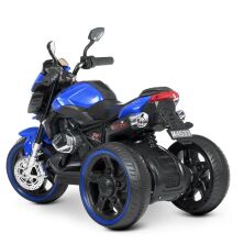 Дитячий електромобіль мотоцикл трицикл Bambi Racer М 4533-4 на акумуляторі з MP3 / синій**