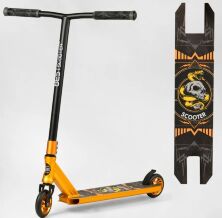 Трюковий двоколісний самокат Best Scooter BS-9708 HIC-система ПЕГИ Алюм. диск і дека АНОДОВАНА фарбування