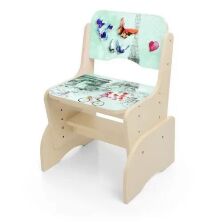 Дитяча регульована парта зі стільчиком "Париж" B 2071-81-5 венге**