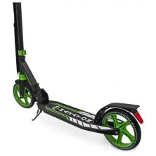 Складаний двоколісний самокат Maraton PRO Алюмінієвий / чорно-зелений
