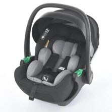 Дитяче автокрісло EL CAMINO ME 1110 i-FIX Jet Black Бебікокон-перенесення з регульованим підголівником