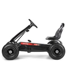 Дитячий педальний карт на надувних колесах Bambi M 3626A-2 чорний