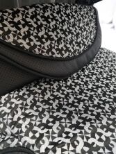 Коляска дитяча класична універсальна 2 в 1 MACAN Black-pattern чорна