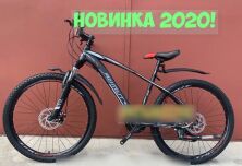 Гірський спортивний дорослий велосипед Azimut Nevada (Азимут Невада) 29 дюймів рама 17 чорно-зелений