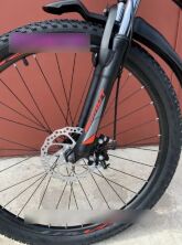 Гірський спортивний дорослий велосипед Azimut Nevada (Азимут Невада) 29 дюймів рама 17 чорно-зелений